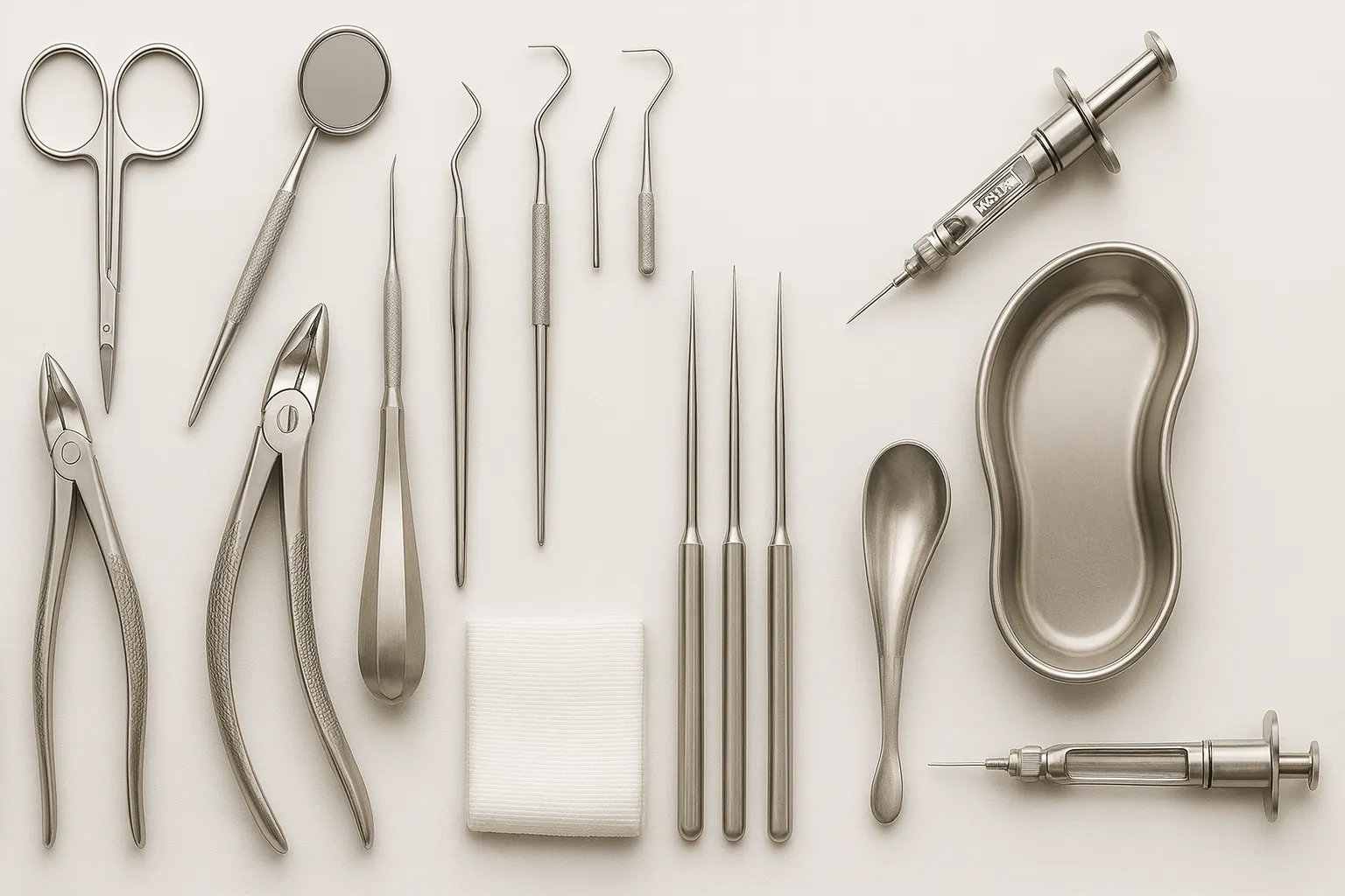 لیست ابزارها و تجهیزات درمانی دندانپزشکی